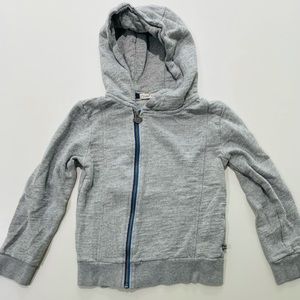 Appaman hooded sweatshirt with asymmetric zip